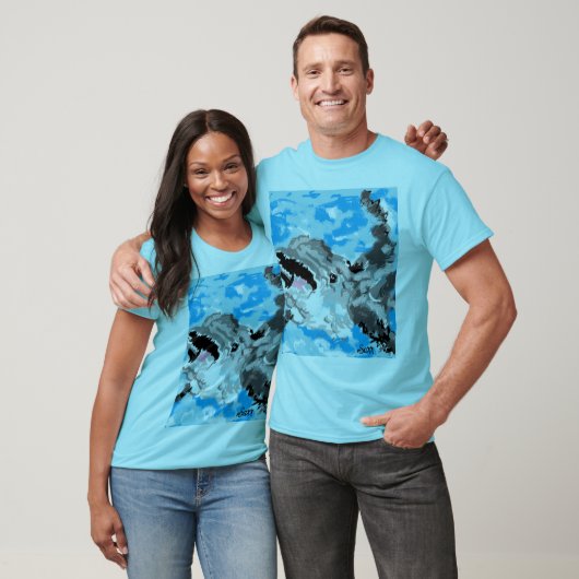 T-shirts : Dolfijn aan het spelen (Unisex)