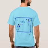 T-shirts: een Grieks gevoel T-shirt (Achterkant)