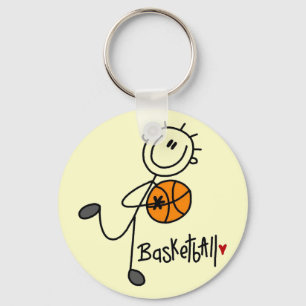 T-shirts en cadeaus met basketbalstickers sleutelhanger