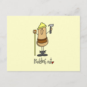 T-shirts en cadeaus van Building Nut Briefkaart