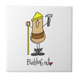 T-shirts en cadeaus van Building Nut Tegeltje