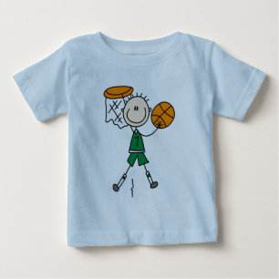 T-shirts en cadeaus voor basketbaljongens die dunk