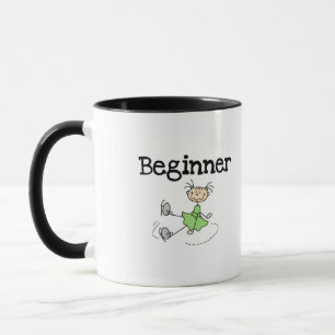 T-shirts en cadeaus voor beginners ijshockeyers mok