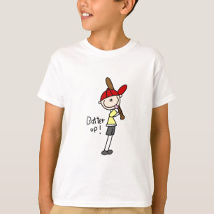T-shirts en cadeaus voor jongens honkbal Batter Up