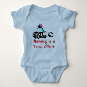 T-shirts en cadeaus voor mammaiempolitiefunctionar (Voorkant)