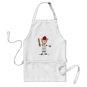 T-shirts en cadeaus voor meisjes honkbalspelers standaard schort