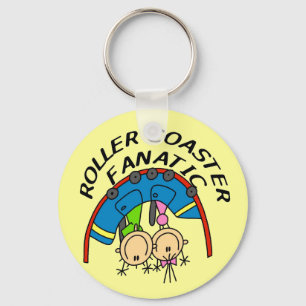 T-shirts en cadeaus voor rollercoasterfanaten sleutelhanger