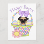 T - shirts en cadeaus voor Schattige paasje Feestdagenkaart (Voorkant)