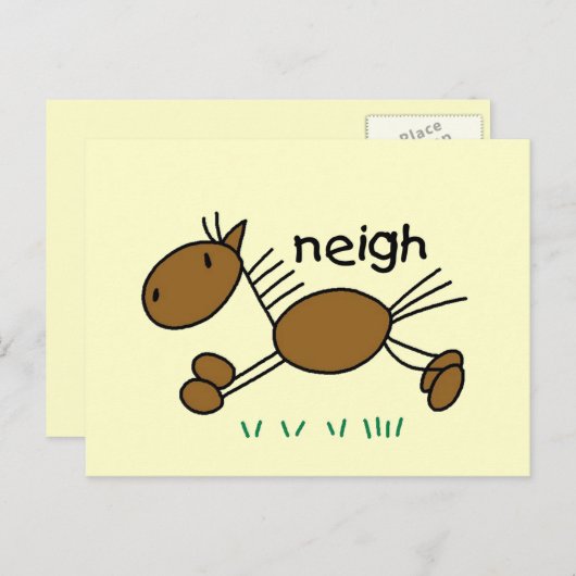 T-shirts en cadeautjes bij tekenafbeelding briefkaart (Voorkant / Achterkant)