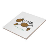 T-shirts en cadeautjes bij tekenafbeelding tegeltje (Zijkant)