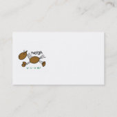 T-shirts en cadeautjes bij tekenafbeelding visitekaartje (Achterkant)