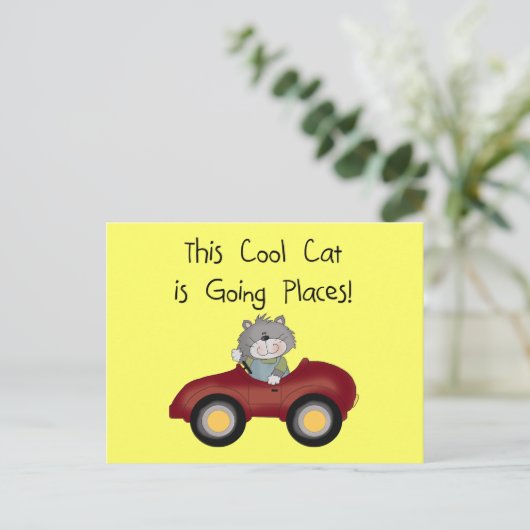 T-shirts en de Giften van de Auto van de Plaatsen Briefkaart (Staand voorkant)