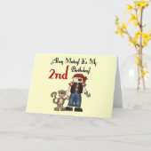 T-shirts en de Giften van de Verjaardag van de Kaart (Gele Bloem)