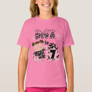 T-shirts en de Giften van weinig Diva de 7de Verja