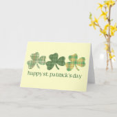 T - shirts en geschenken van Pat's Day Kaart (Gele Bloem)
