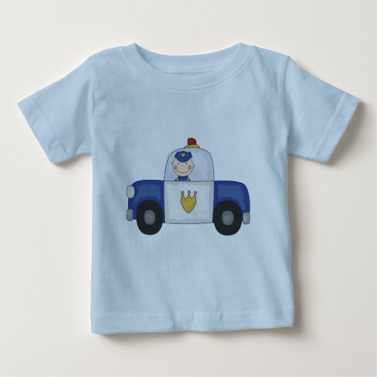 T-shirts en geschenken van politieagenten (Voorkant)