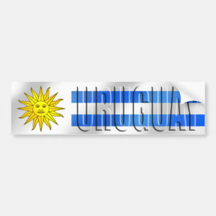 T-shirts en geschenken van Uruguay Bumpersticker