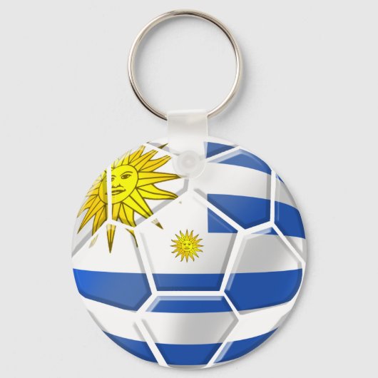 T-shirts en geschenken van Uruguay Sleutelhanger (Voorkant)