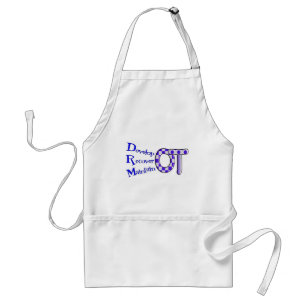T-shirts en geschenken voor beroepsmatige therapie standaard schort