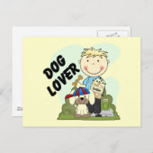 T-shirts en Giften van de Jongen van het Briefkaart (Voorkant / Achterkant)