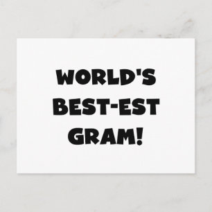 T-shirts en Giften van de Tekst van het Gram van Briefkaart