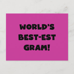 T-shirts en Giften van de Tekst van het Gram van Briefkaart