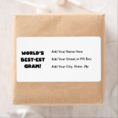 T-shirts en Giften van de Tekst van het Gram van Etiket (Insitu)