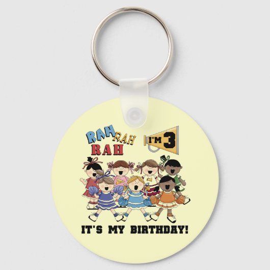 T-shirts en Giften van de Verjaardag van Cheerlead Sleutelhanger (Voorkant)