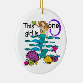 T-shirts en Giften van de Verjaardag van de Keramisch Ornament (Rechts)