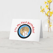 T-shirts en Giften van de Verjaardag van het Kaart (Gele Bloem)