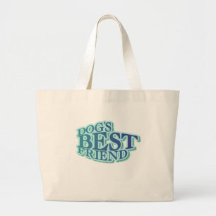 T-shirts en Giften van de Vriend van de hond de de Grote Tote Bag