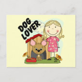 T-shirts en Giften van het Meisje van het Briefkaart (Voorkant)