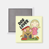 T-shirts en Giften van het Meisje van het Magneet (Voorkant / Achterkant)