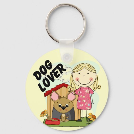 T-shirts en Giften van het Meisje van het Sleutelhanger (Voorkant)