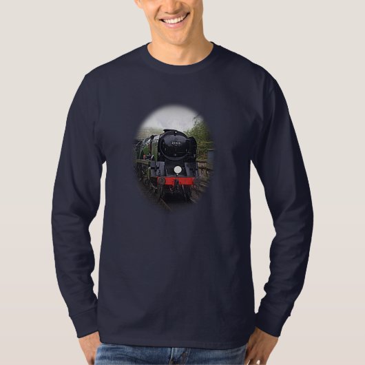 T - shirts en hoodies met stuurmachinetraine (Voorkant)
