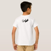 T-shirts en reptielende Shirten van lizard Art Kin (Achterkant volledig)