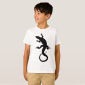 T-shirts en reptielende Shirten van lizard Art Kin (Voorkant volledig)