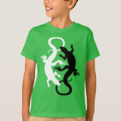 T-shirts en reptielende Shirten van lizard Art Kin (Voorkant)