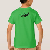 T-shirts en reptielende Shirten van lizard Art Kin (Achterkant)