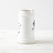 T-shirts en schenkingen op de kruk bierpul (Center)