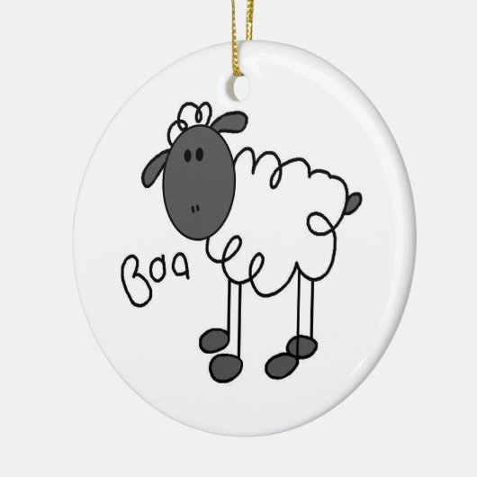 T-shirts en schenkingen op de kruk keramisch ornament (Links)