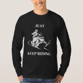 T-Shirts Grappig Snowmobile Avontuur Grafisch (Voorkant)