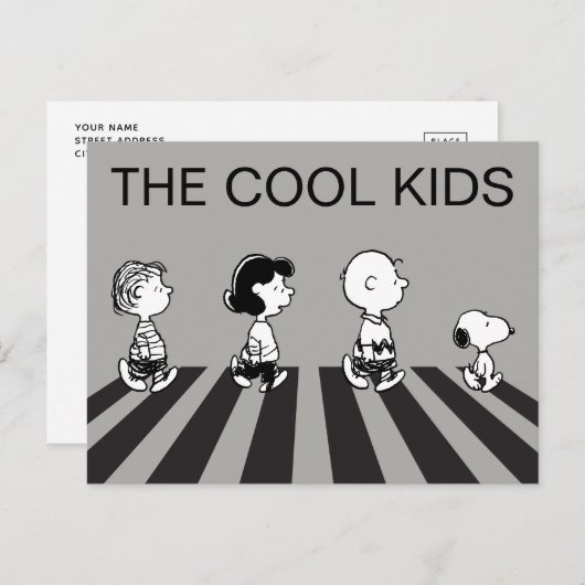 T - shirts | Groep Walk Briefkaart (Voorkant / Achterkant)