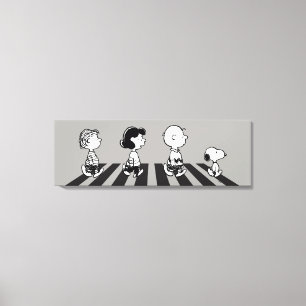 T - shirts   Groep Walk Canvas Afdruk