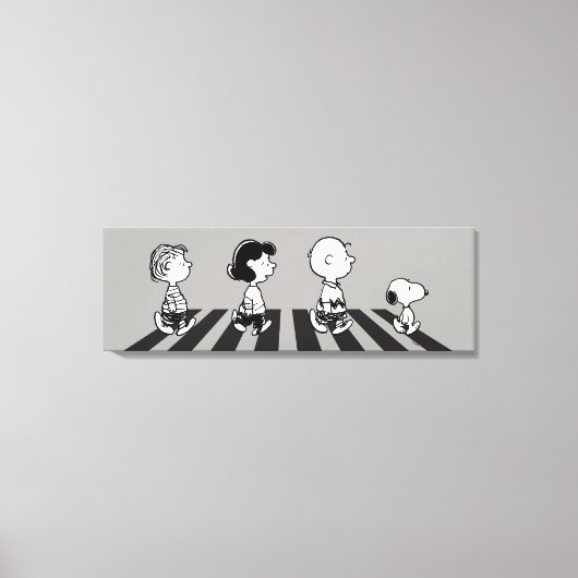 T - shirts | Groep Walk Canvas Afdruk (Voorkant)