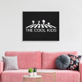 T - shirts | Groep Walk Canvas Afdruk (Insitu (Woonkamer))