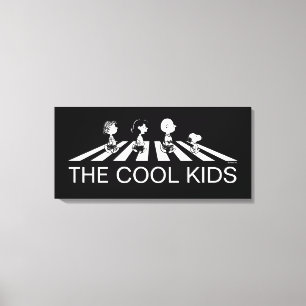 T - shirts   Groep Walk Canvas Afdruk