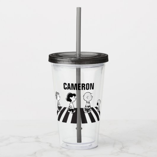 T - shirts | Groep Walk | Jouw namen toevoegen Acryl Drinkbeker (Voorkant)