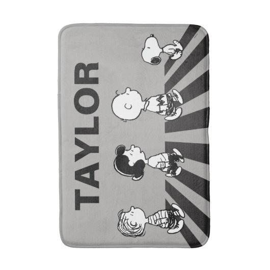 T - shirts | Groep Walk | Jouw namen toevoegen Badmat (Voorkant Verticaal)