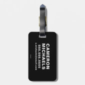 T - shirts | Groep Walk | Jouw namen toevoegen Bagagelabel (Achterkant verticaal)